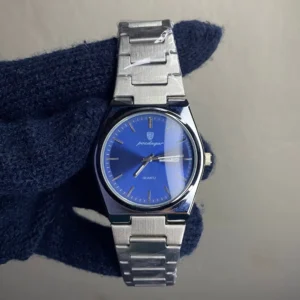 Poedagar 930 Watch - Silver Blue