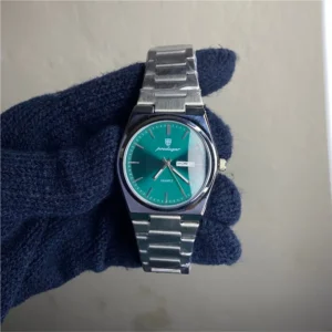Poedagar 930 Watch - Silver Green